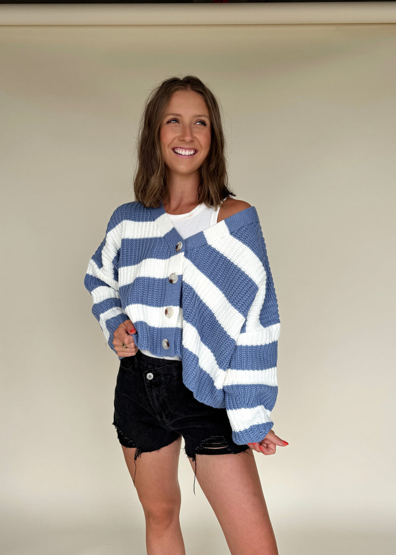 Coastal Rain Cardi