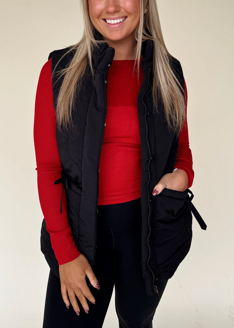Quinn Vest-Black