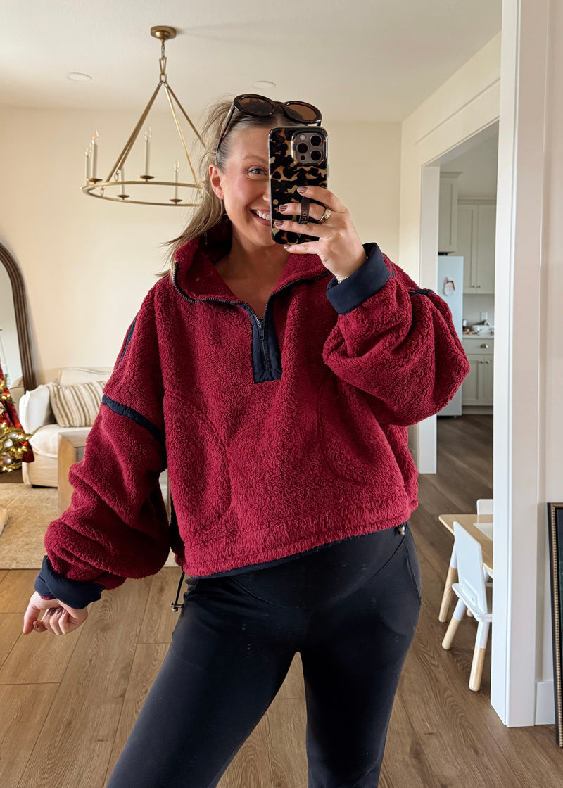 Mountain Bound Half Zip Pullover