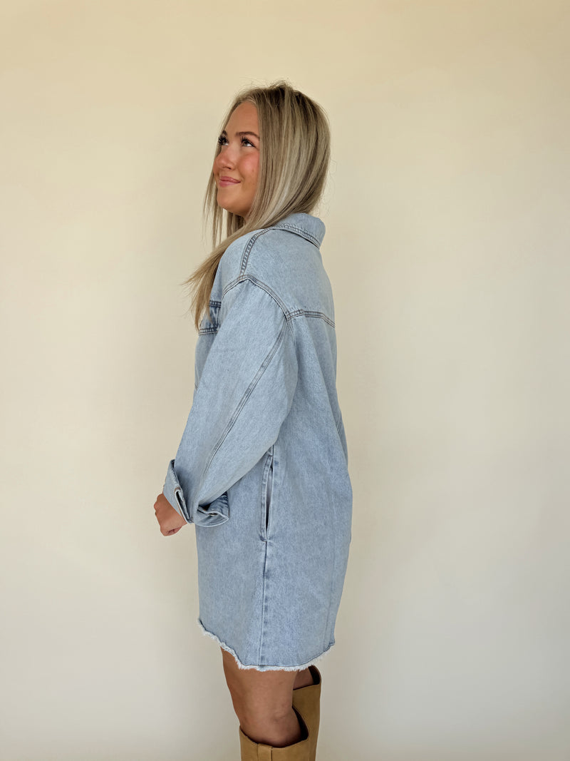 Breckyn Denim Romper
