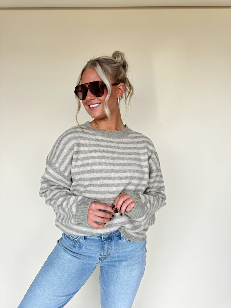 Ella Stripe Sweater