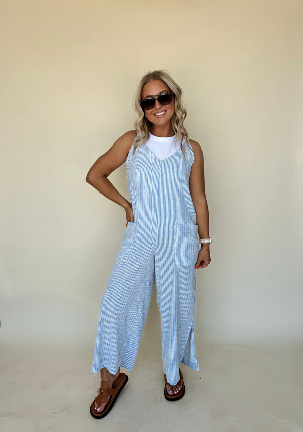 Jolie Jumpsuit-Blue