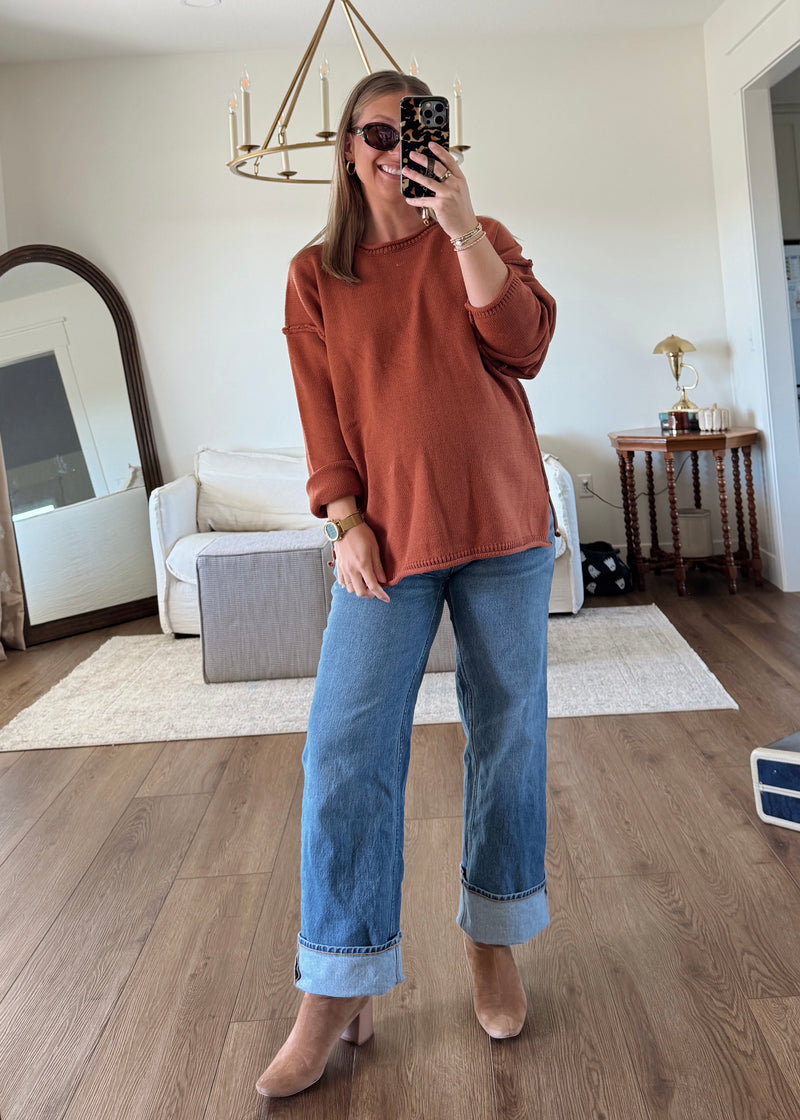 Crisp Leaves Sweater