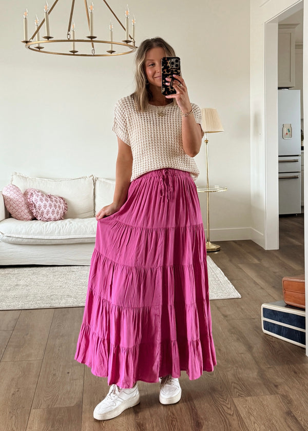 Tulip Tiered Skirt