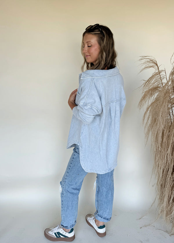 Lola Chambray Shacket