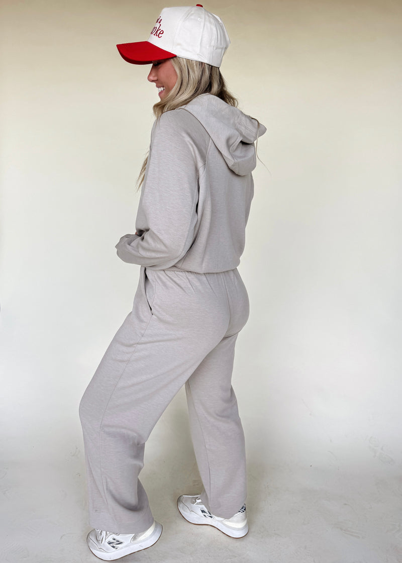 Comfort Season Pants- Light Mocha