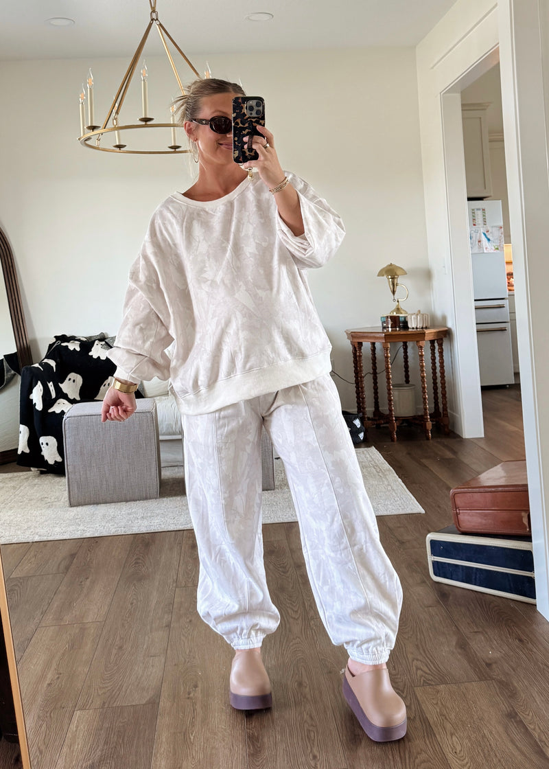 Neutral Autumn Joggers