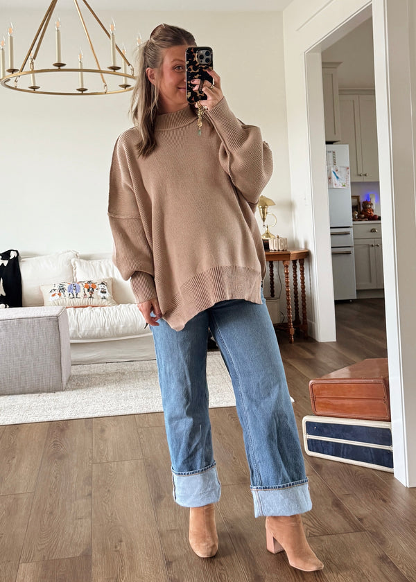 Livvy Sweater-Tan
