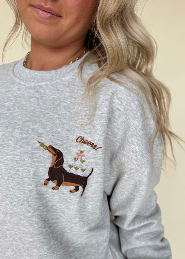 Cheers Doxie Sweatshirt