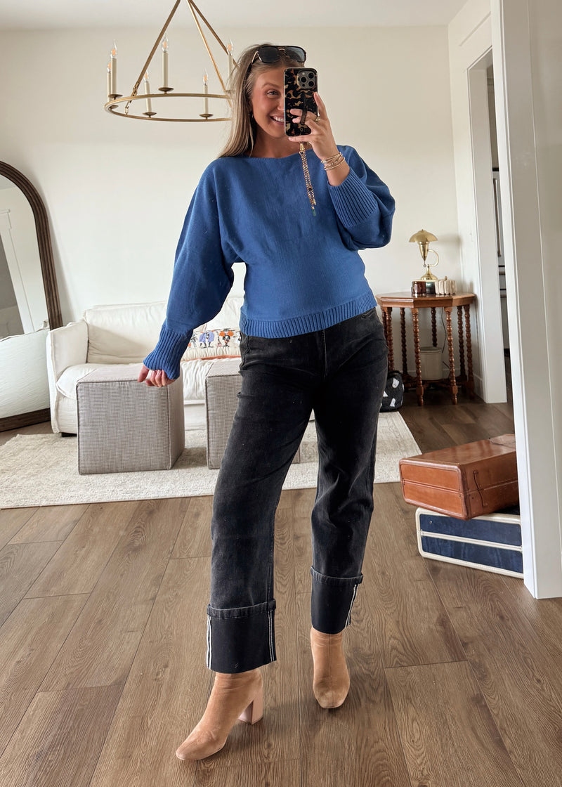 Autumn Blues Sweater