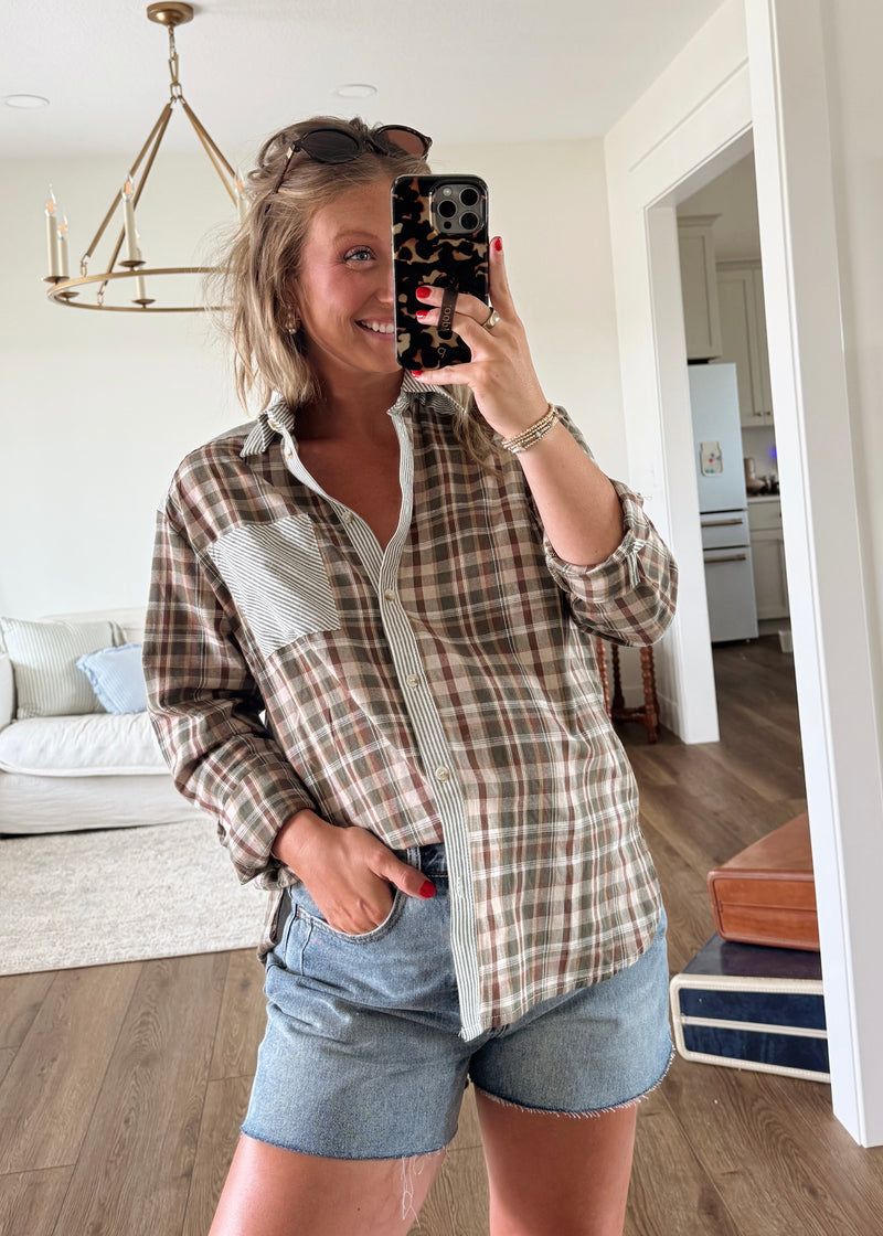Parker Plaid Top