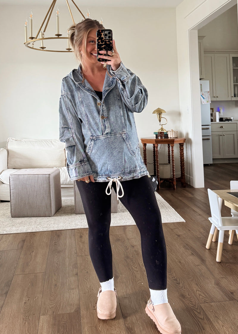 Beckham Denim Hoodie