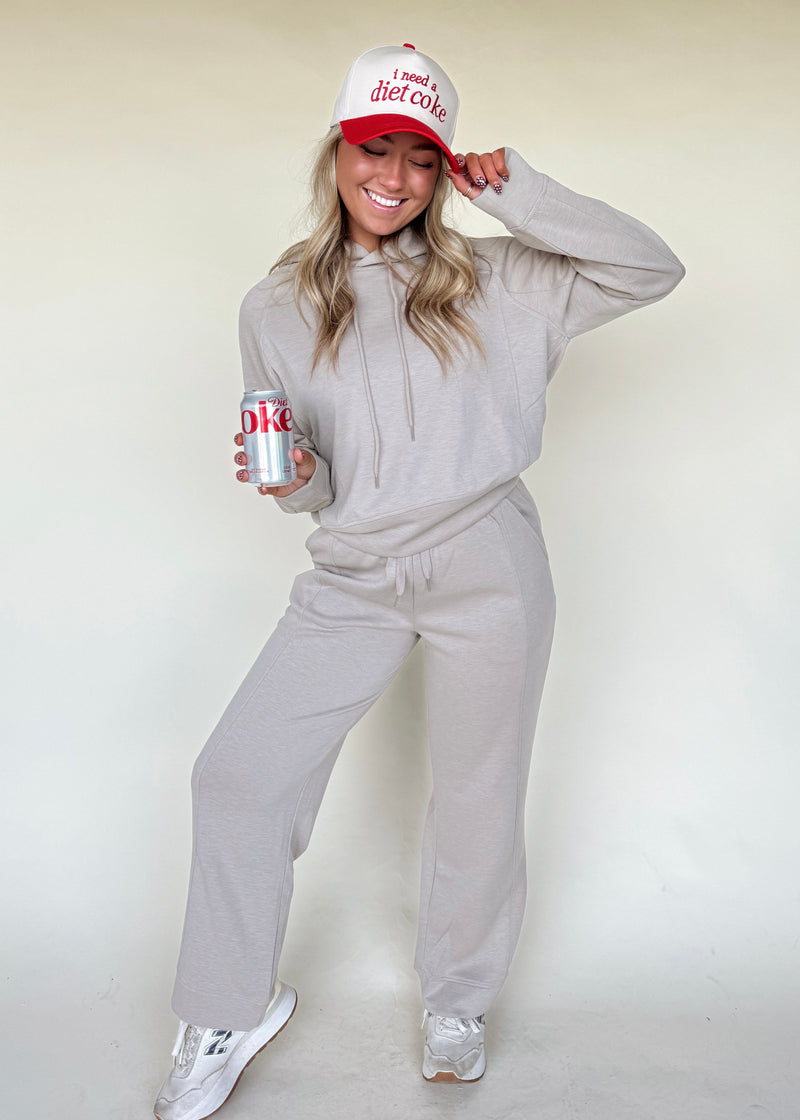 Comfort Season Pants- Light Mocha