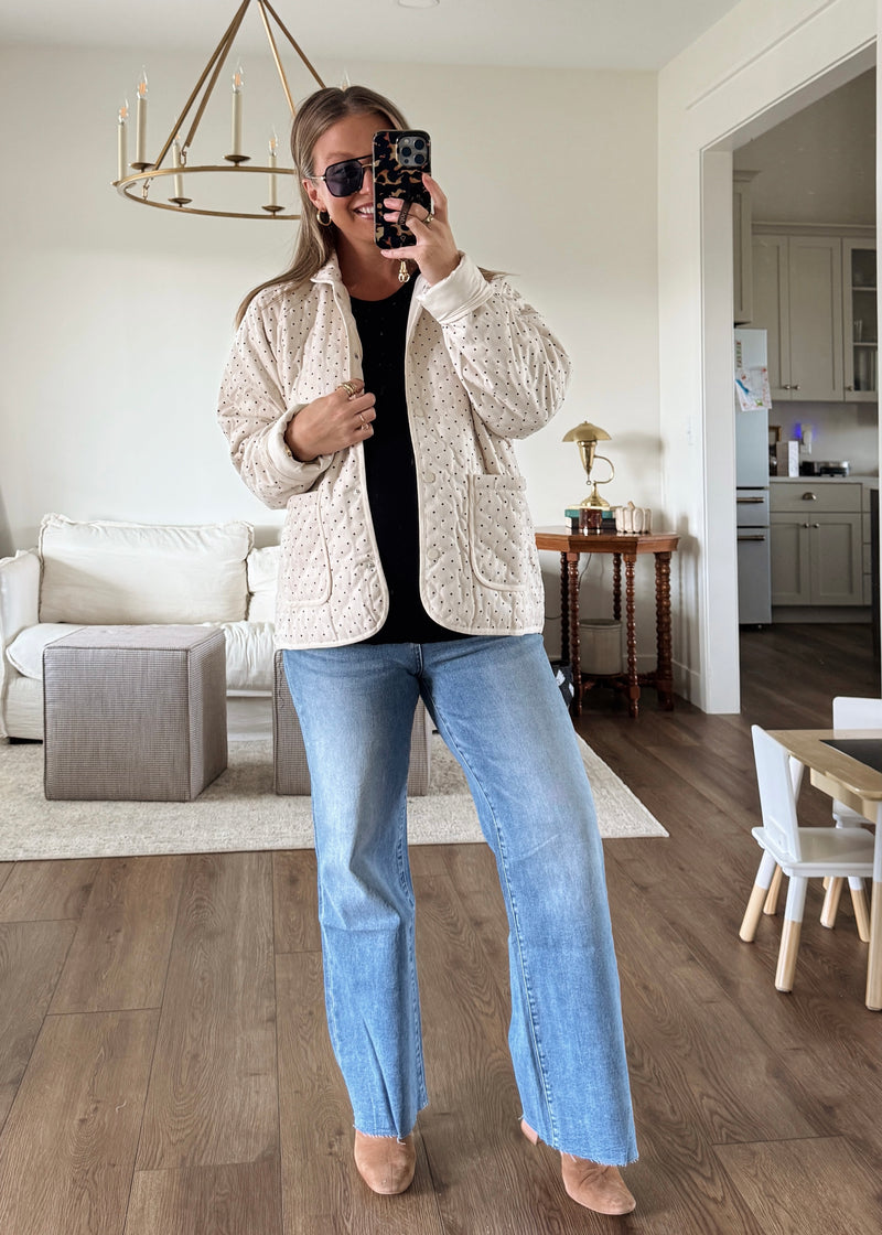 Classic Polka Dot Jacket