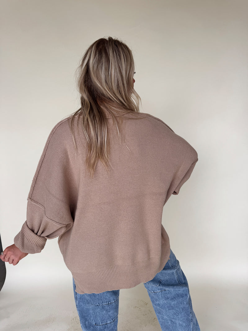 Livvy Sweater-Tan