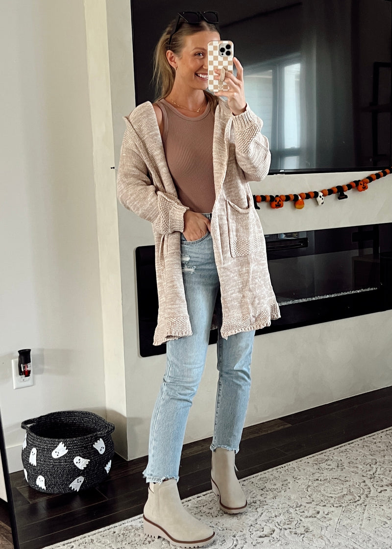 Holly Hooded Knit Cardi