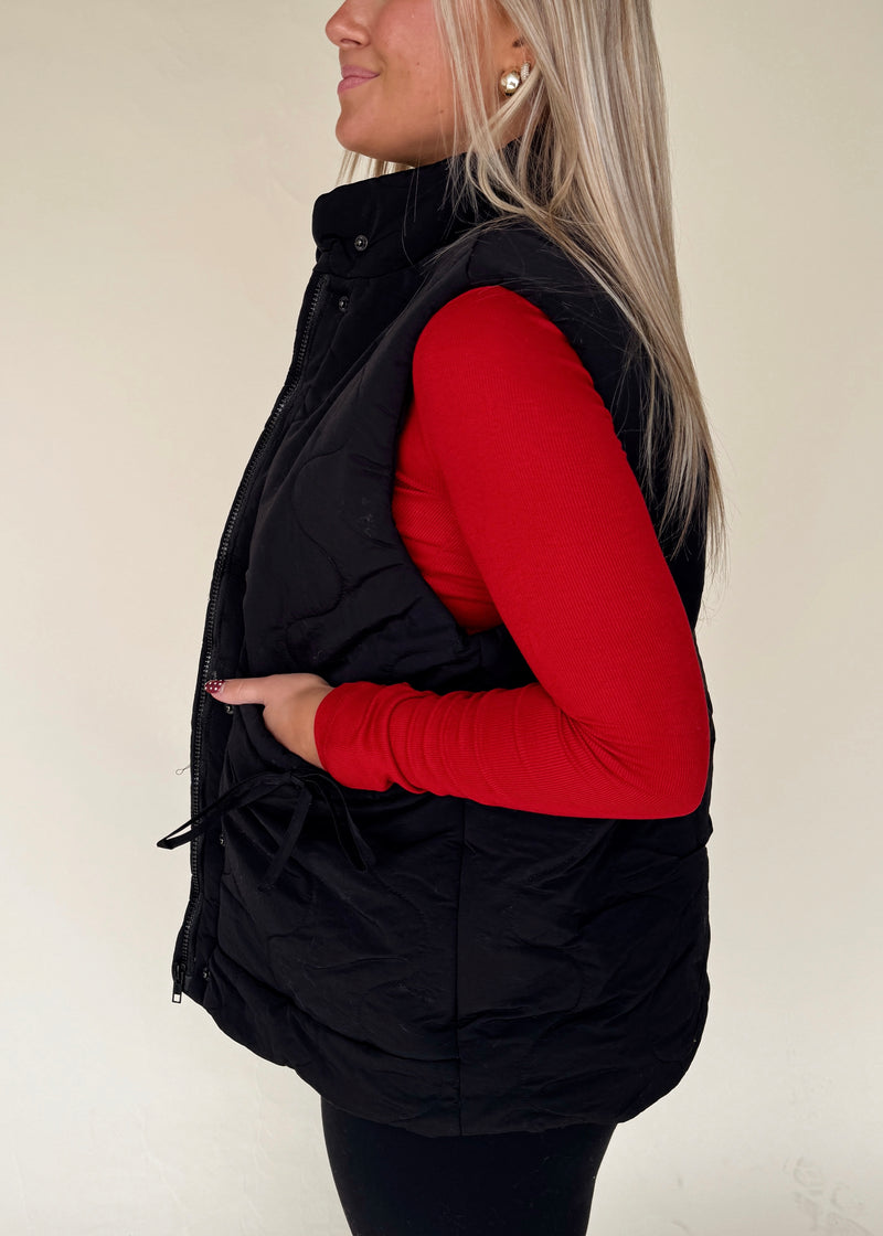 Quinn Vest-Black