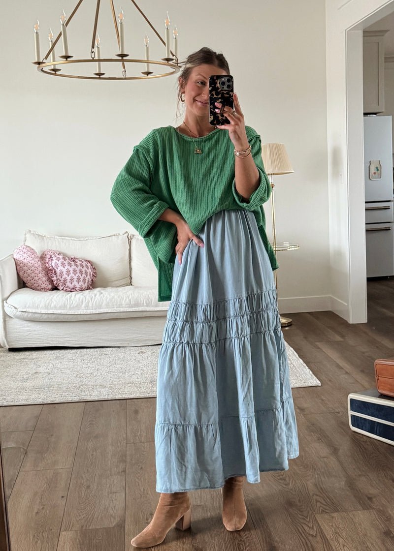 Denim Darling Maxi