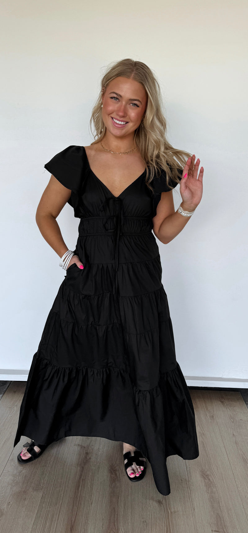 Amalfi Coast Maxi-Black