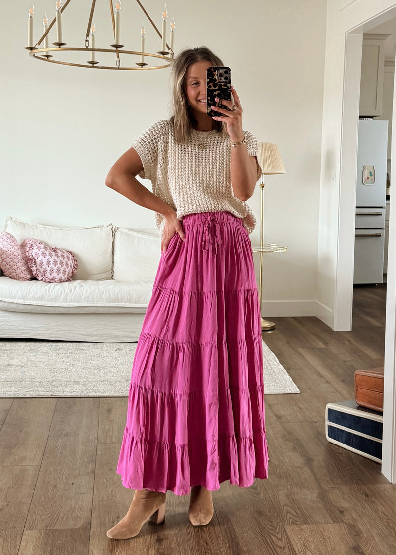 Tulip Tiered Skirt