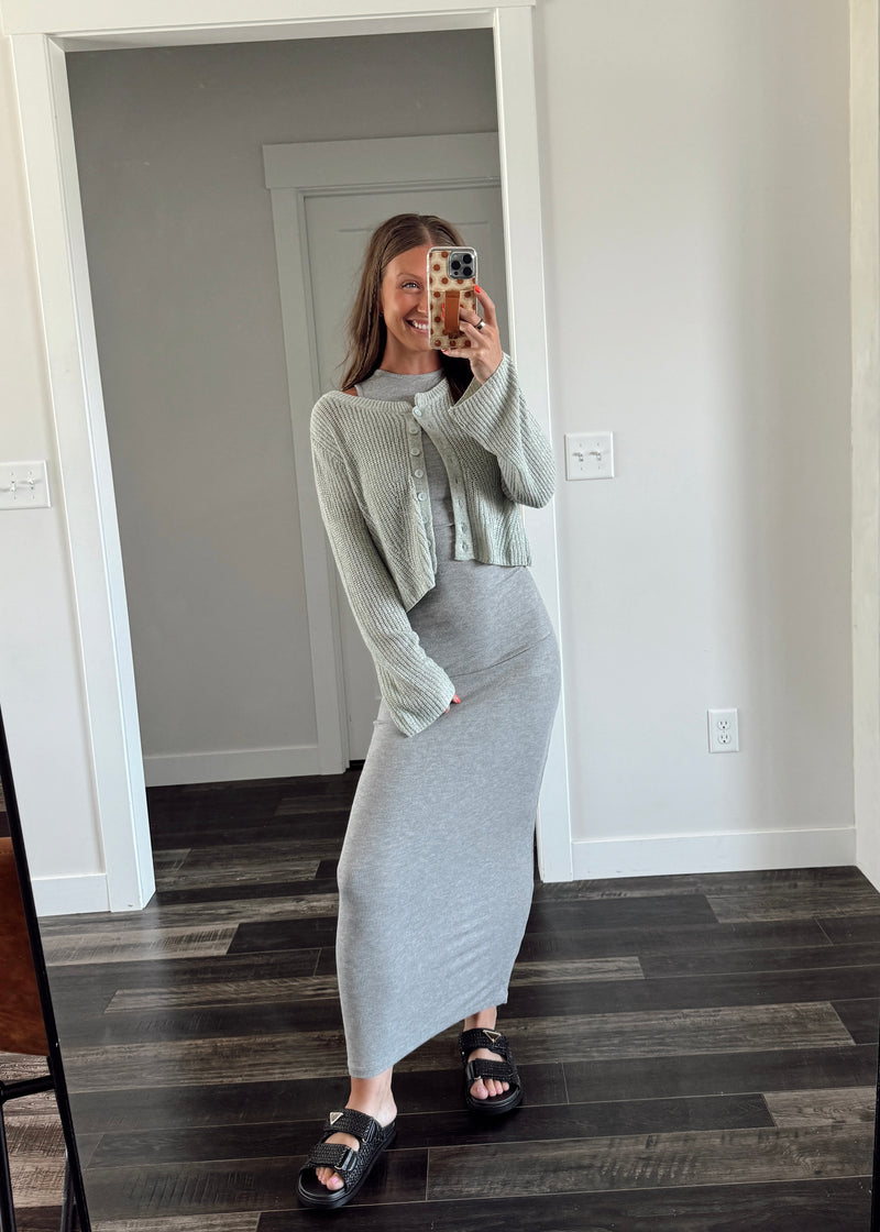 Riley Ribbed Maxi