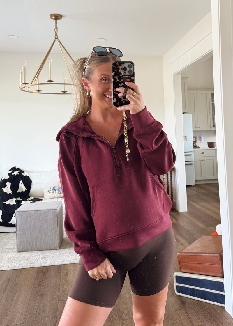Cloud Pullover- Wine