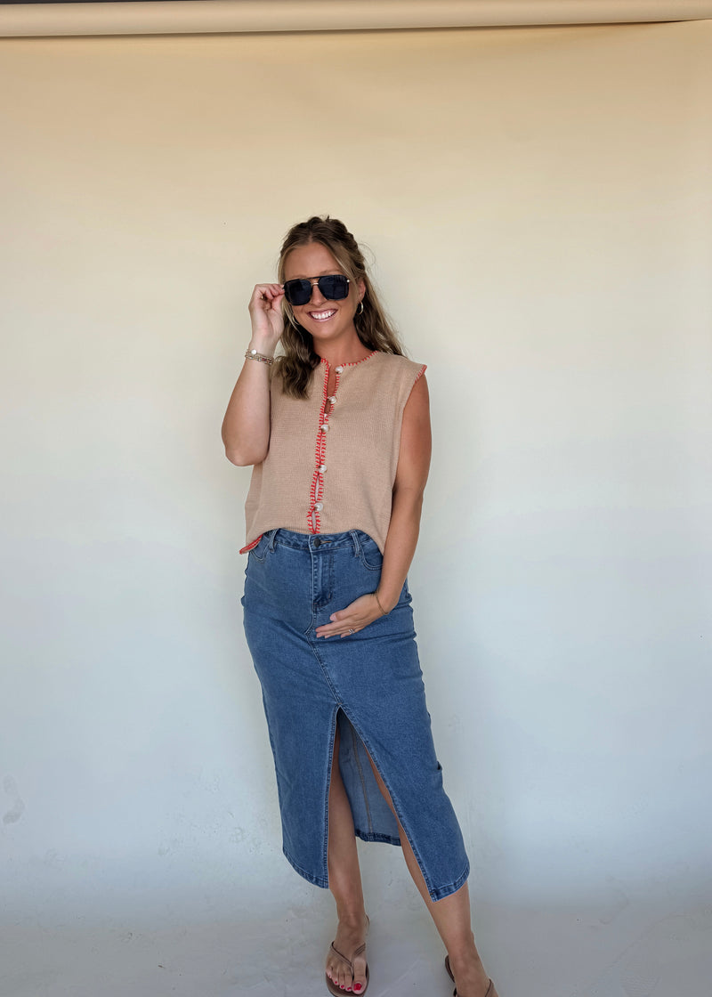 Dakota Denim Skirt
