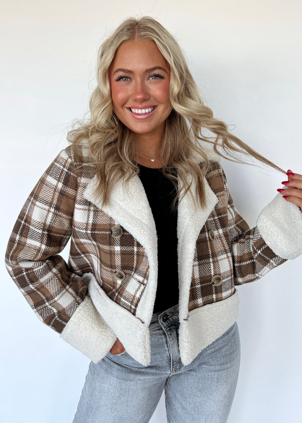 Traditions Plaid Coat