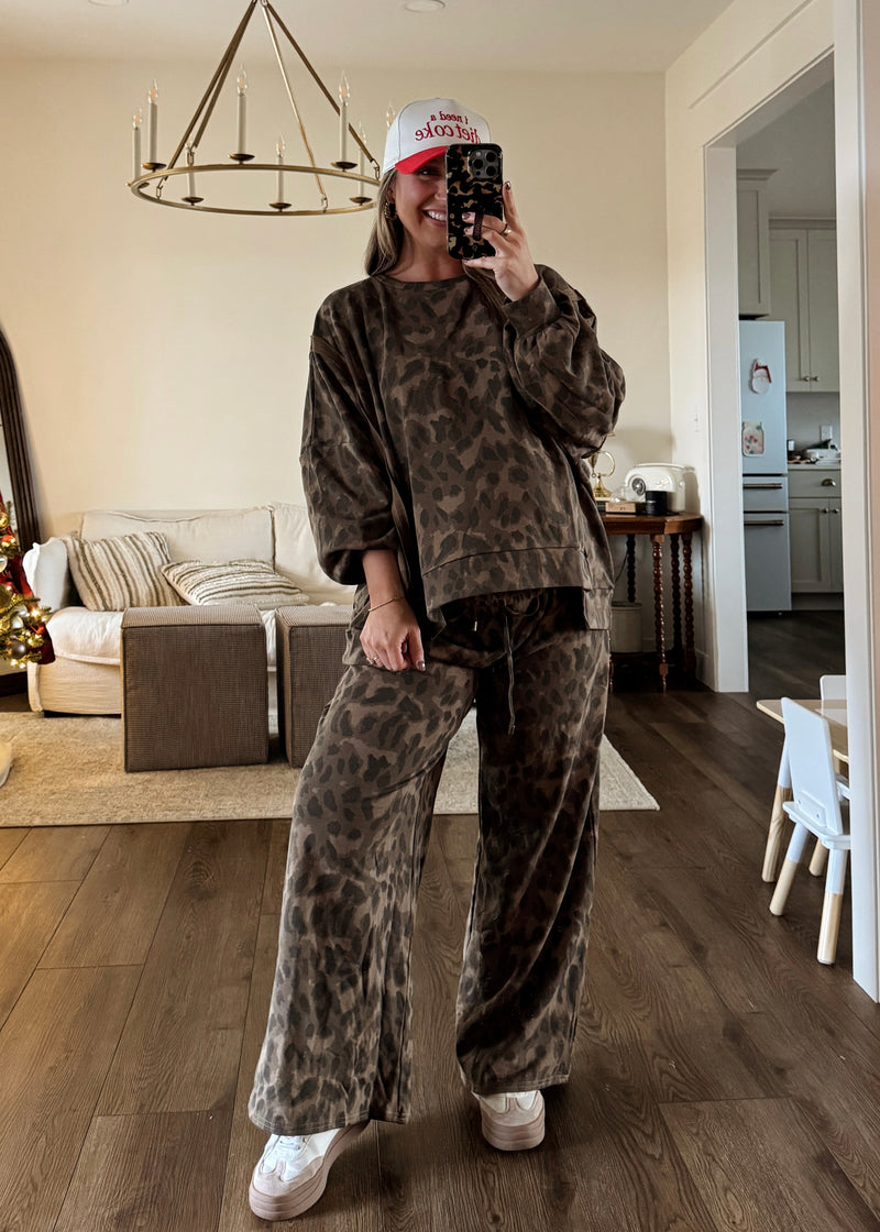 Luxe in Leopard Sweatshirt