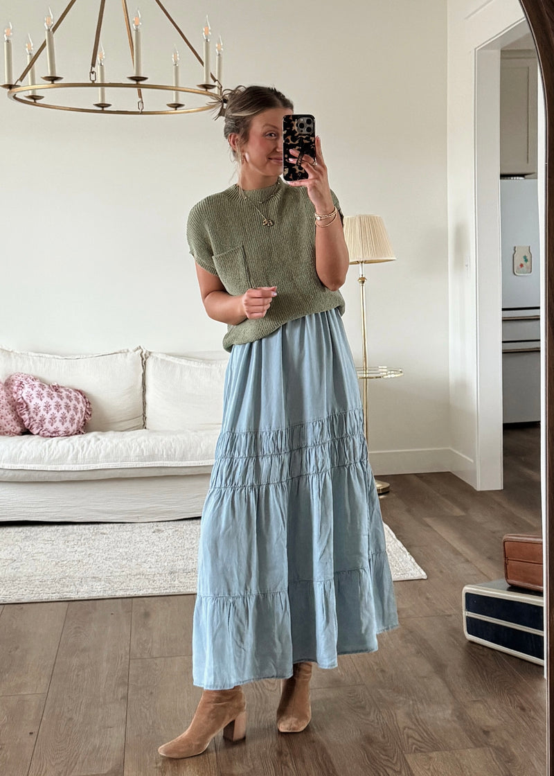 Denim Darling Maxi