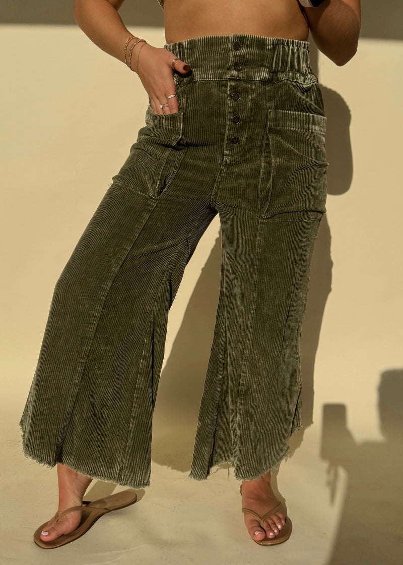 Girls of Fall Corduroy Pants