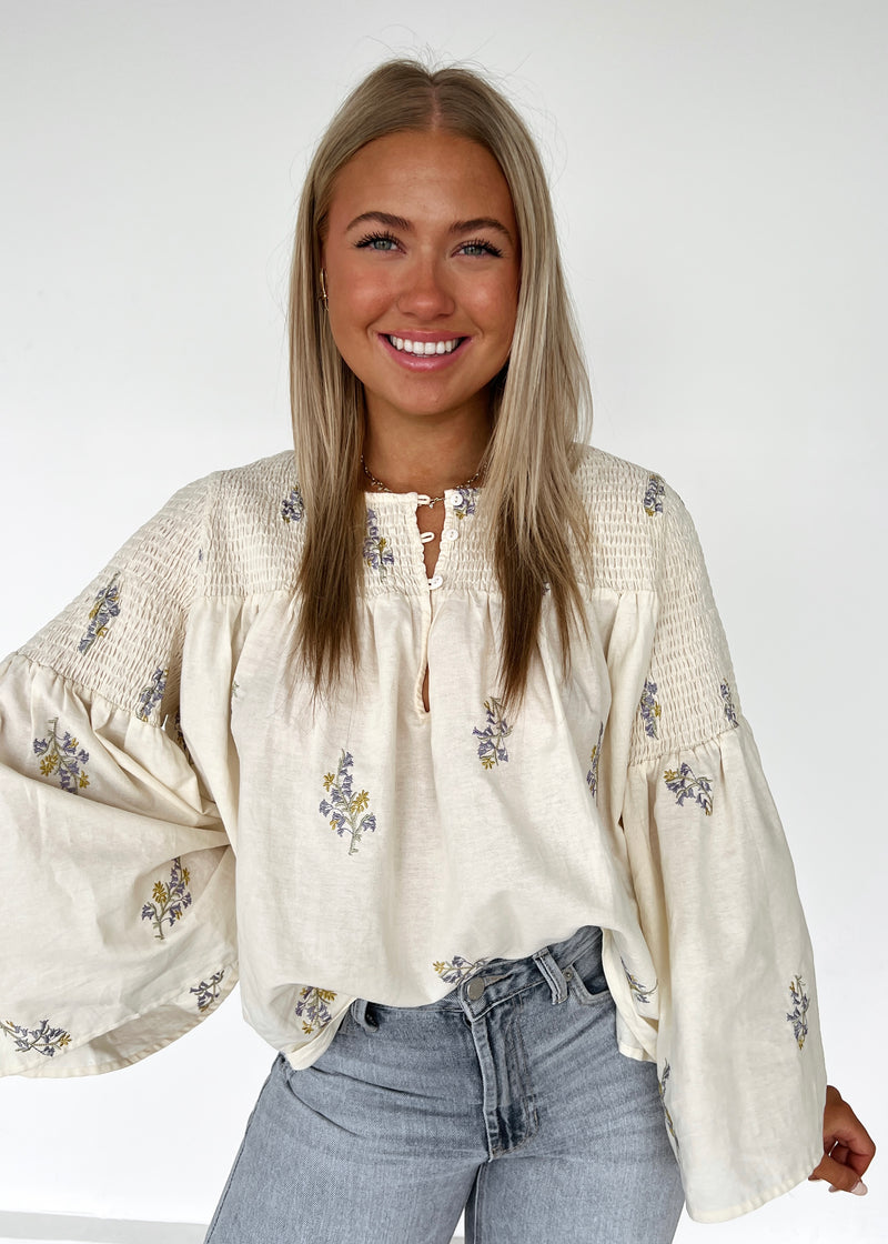 Eva Embroidered Blouse