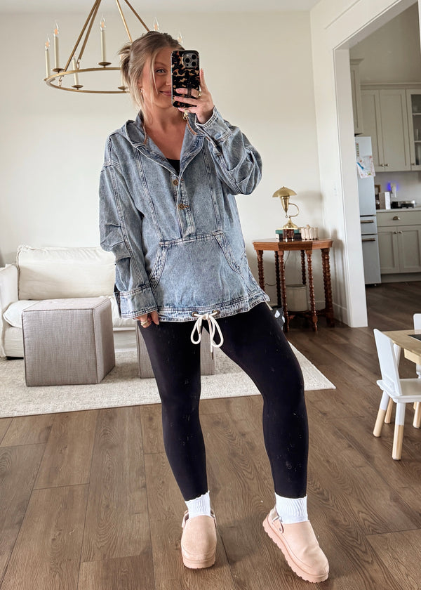 Beckham Denim Hoodie