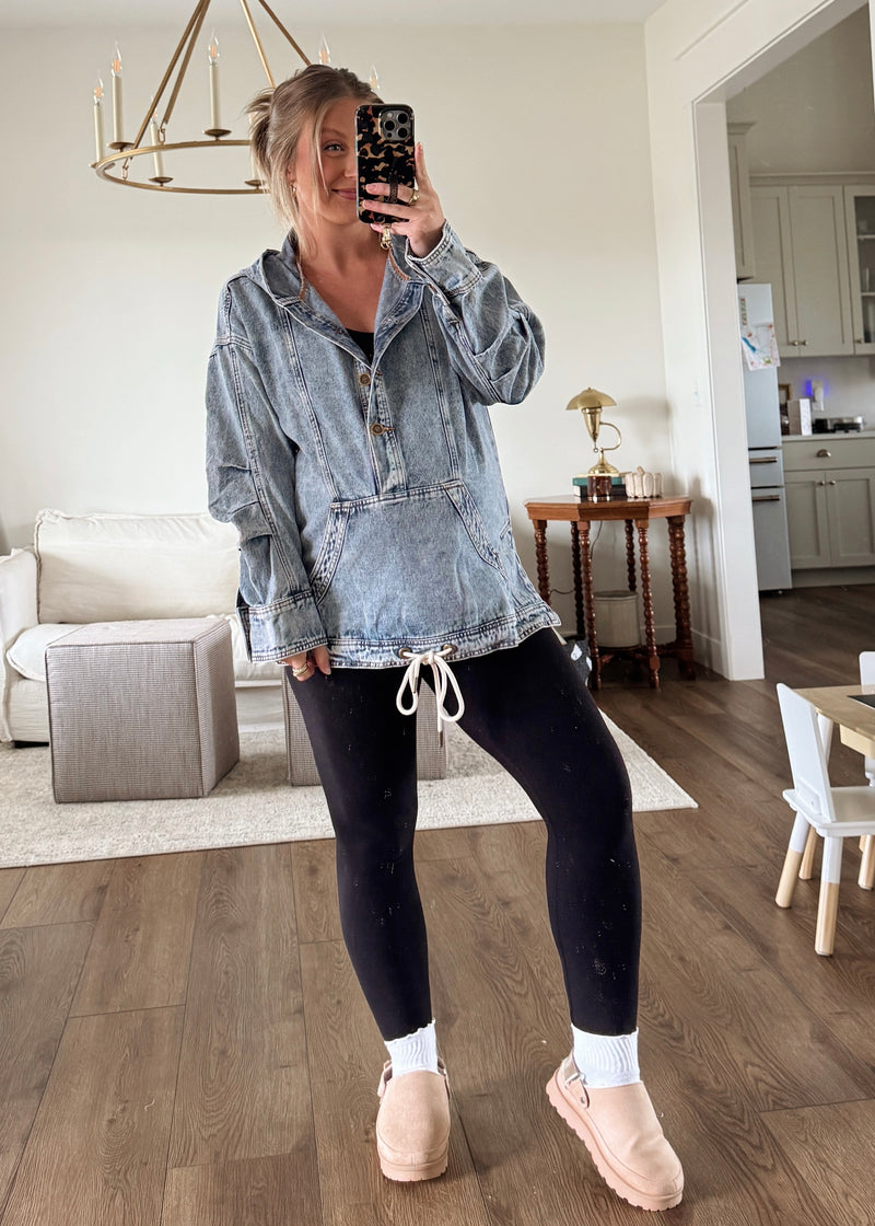 Beckham Denim Hoodie