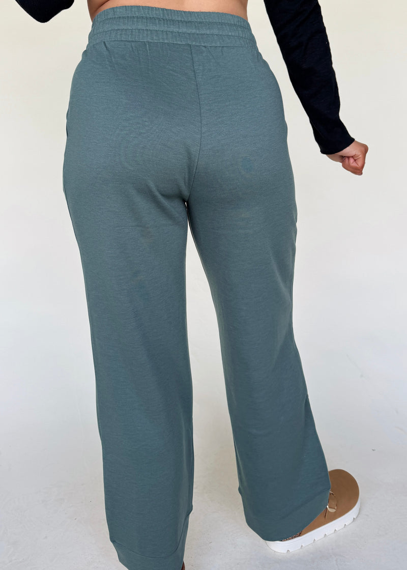 Comfort Season Pants-Spruce