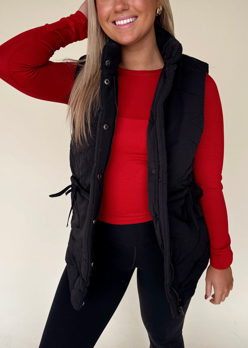 Quinn Vest-Black