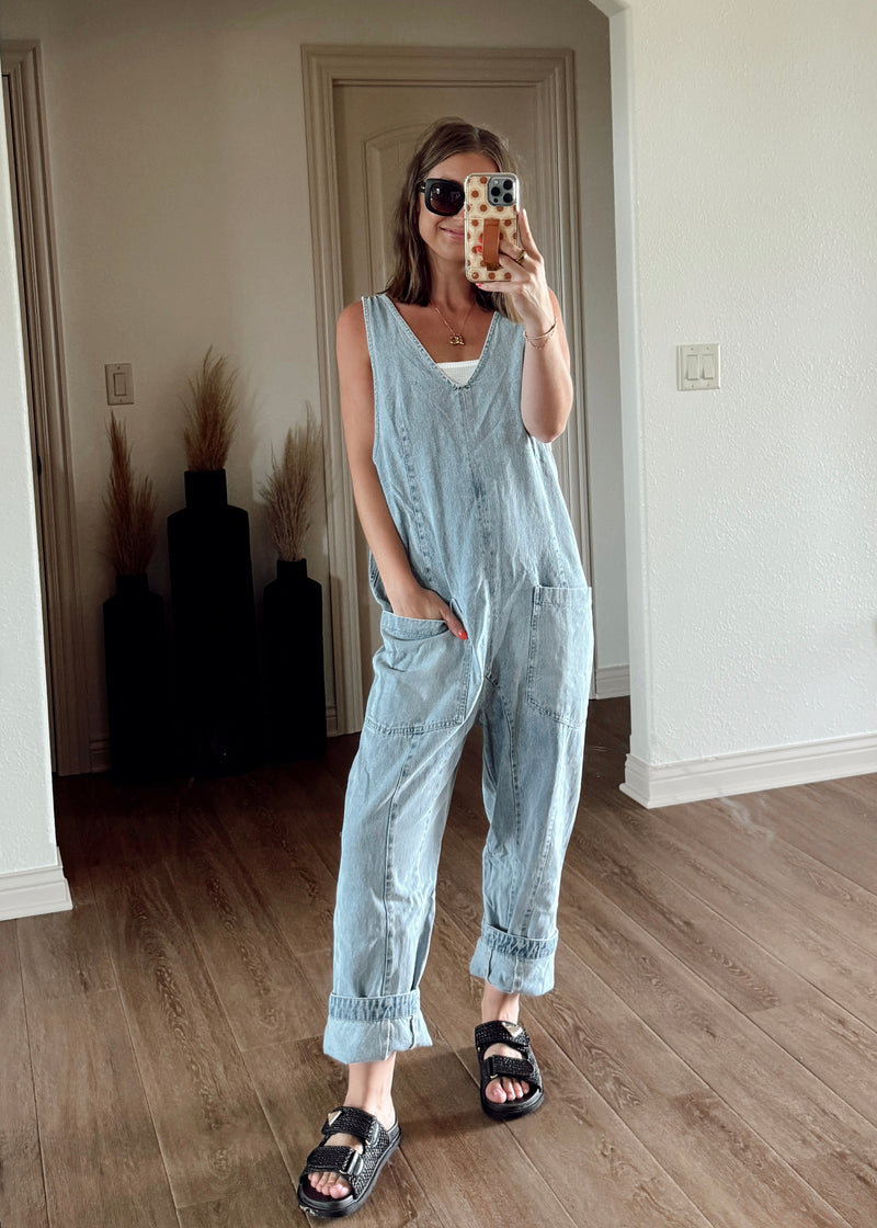 Dede Denim Jumpsuit