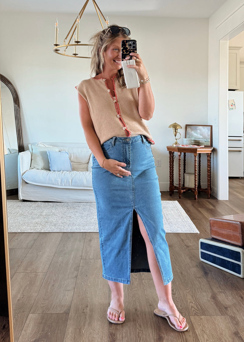 Dakota Denim Skirt