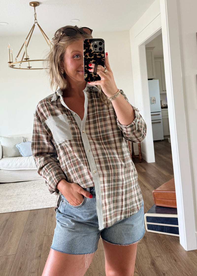 Parker Plaid Top