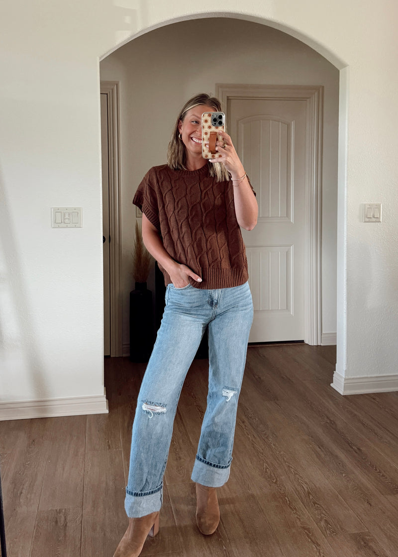 Hazelnut Sweater Top