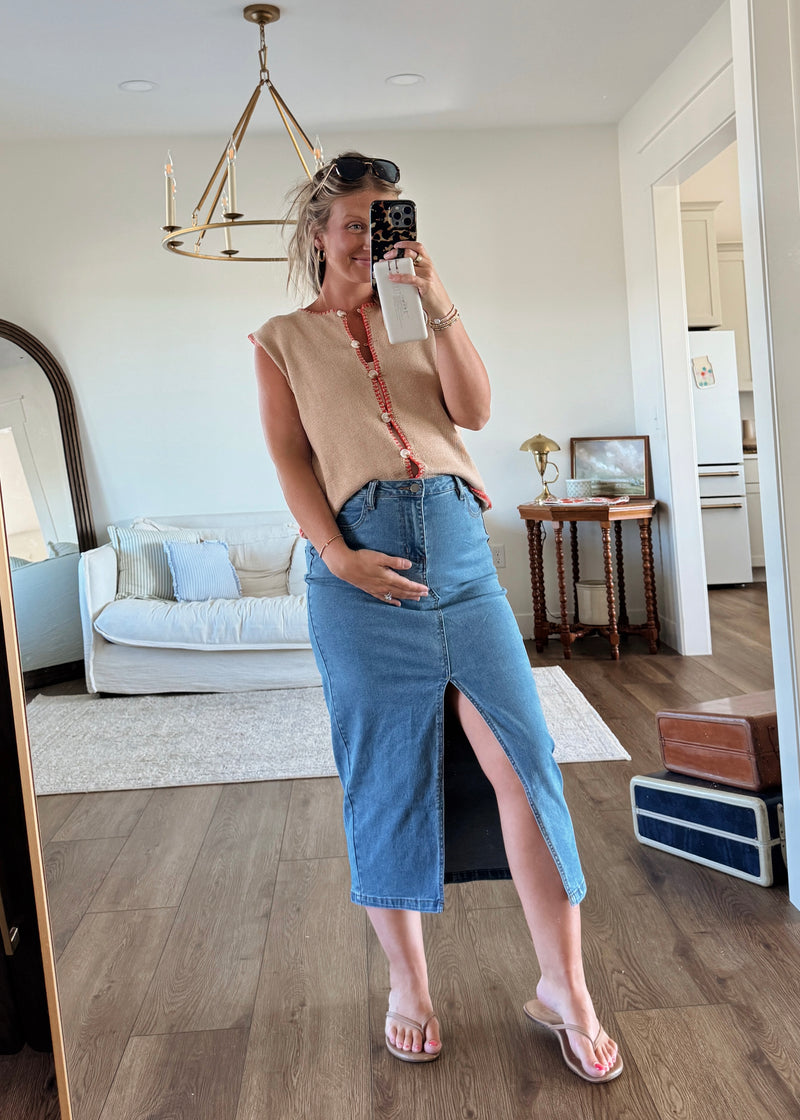 Dakota Denim Skirt