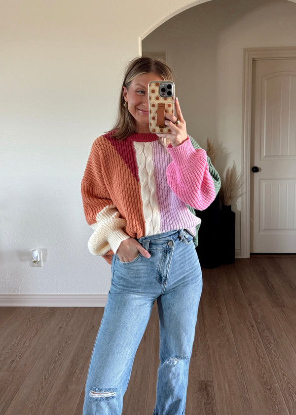 Cozy Colorpop Sweater