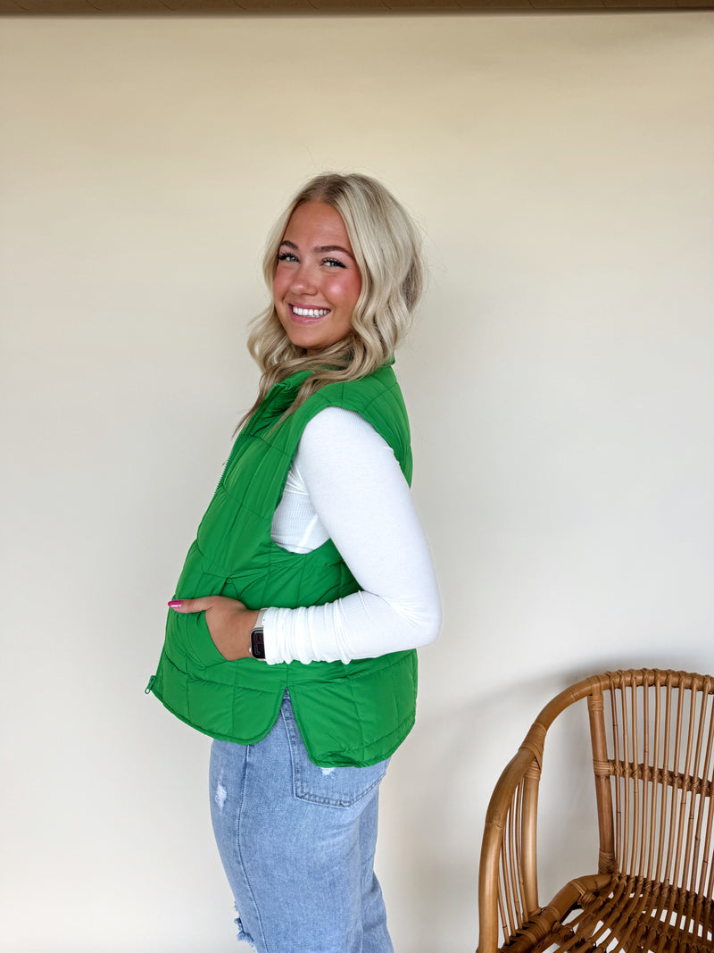 Views Vest-Kelly Green