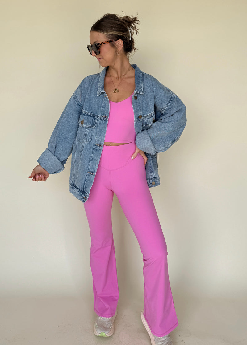 Pink Lover Flares