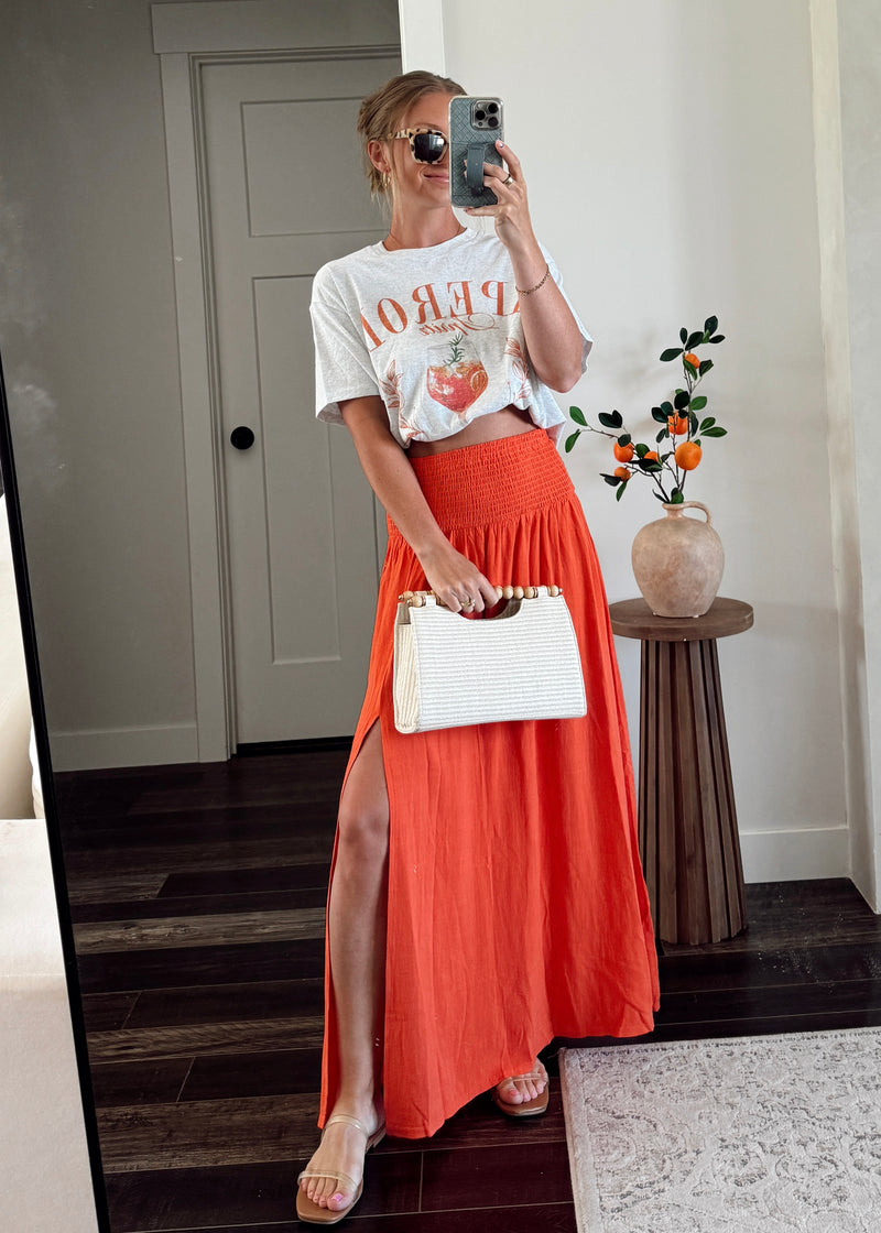 Spritz Season Maxi Skirt