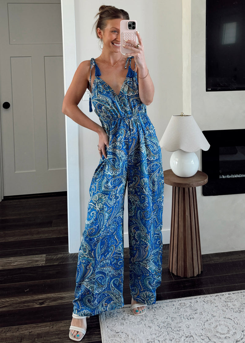 Azul Boho Jumpsuit