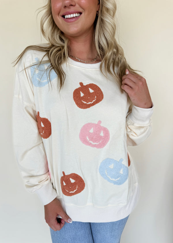 Cutesy Pumpkin Sweatshirt