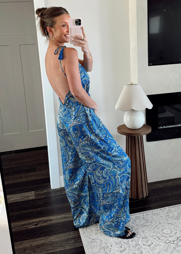 Azul Boho Jumpsuit