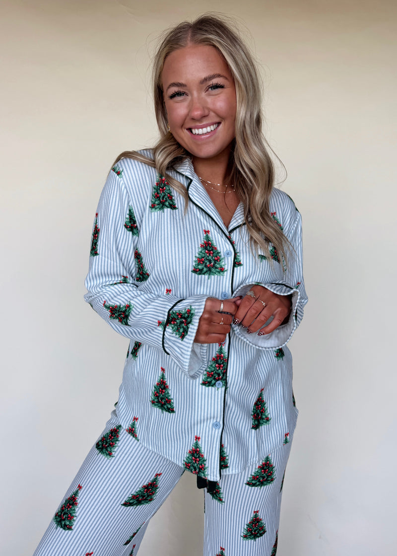 Pinstripe & Pines Jammies