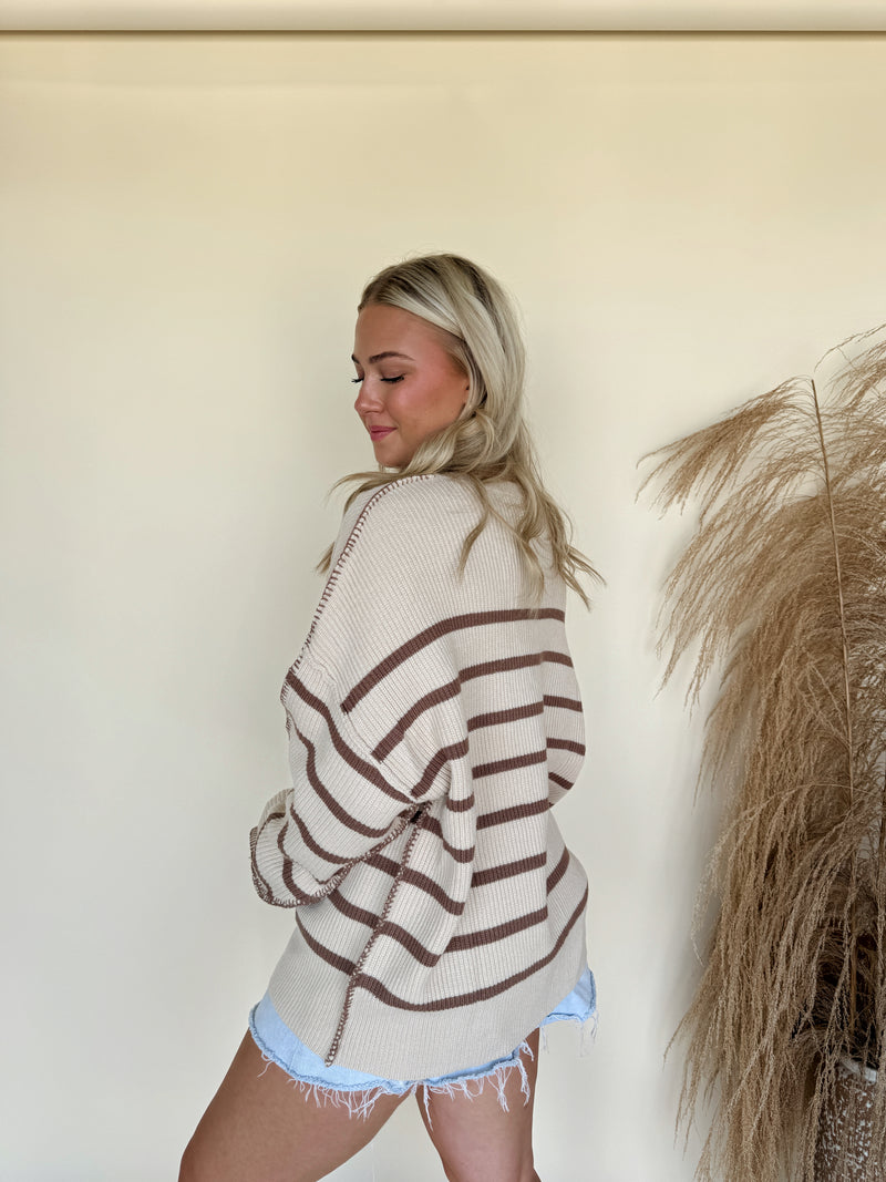 Hazel Henley Stripe Sweater